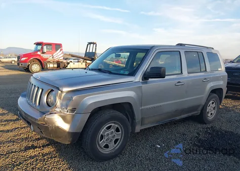 2015 Jeep Patriot Sport from USA, damaged, VIN 1C4NJRBB5FD183368